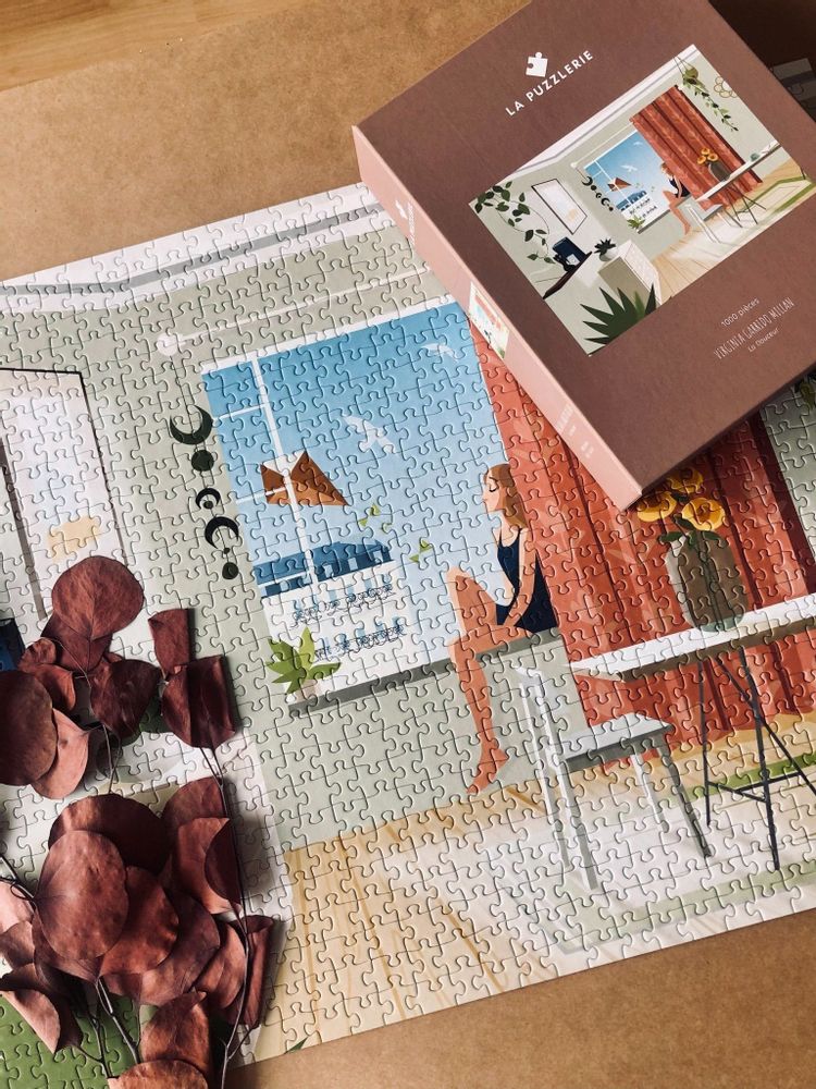 Autres décorations murales - Puzzle 1000 pièces - La douceur - LA PUZZLERIE