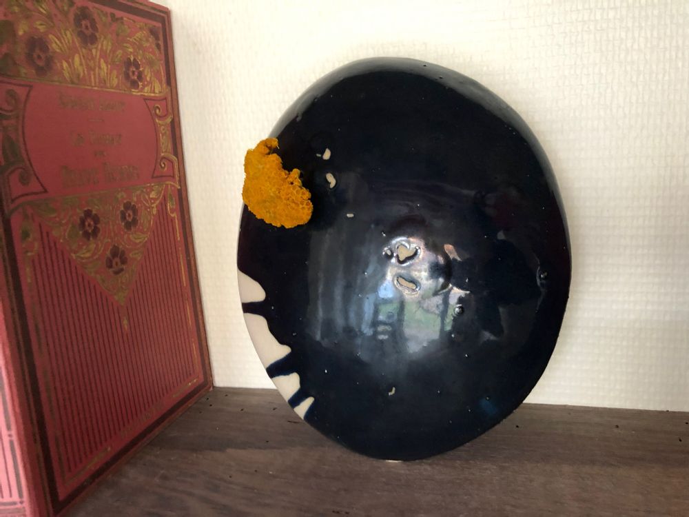 Decorative objects - Message safe - COCOON\" Cloudless midnight\” - Sandstone - MOMENT CÉRAMIQUE