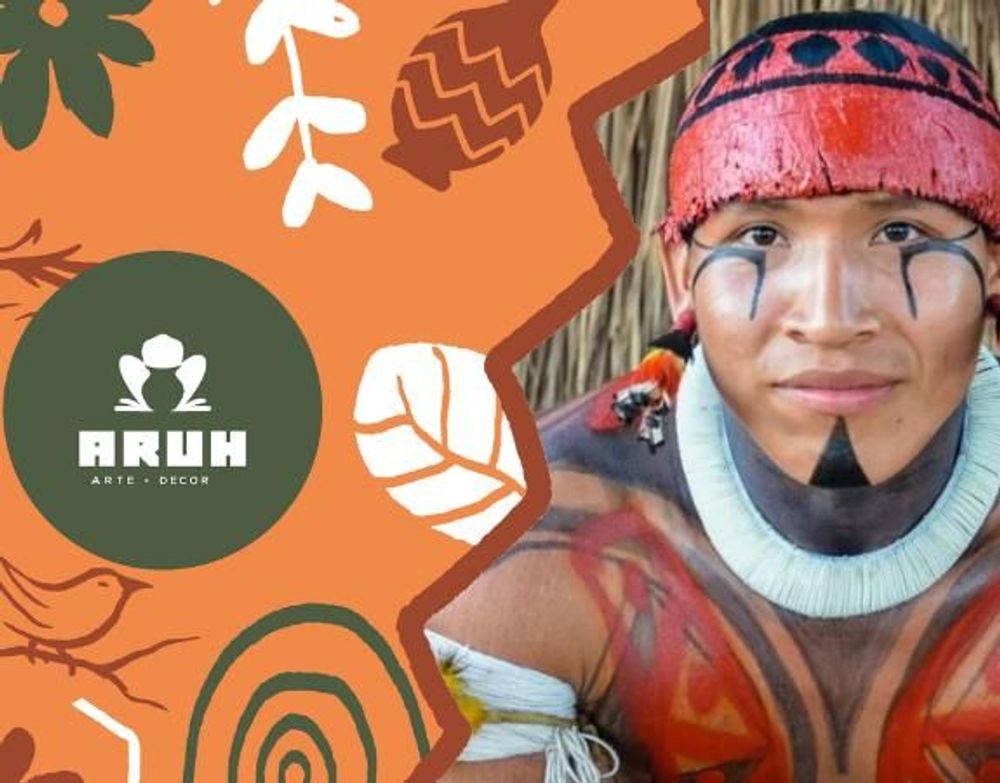 Design objects - Wooden Cerimonial Indigenous Bench - Mehinako Ethnicity - Monkey - ARUH ART & DECOR