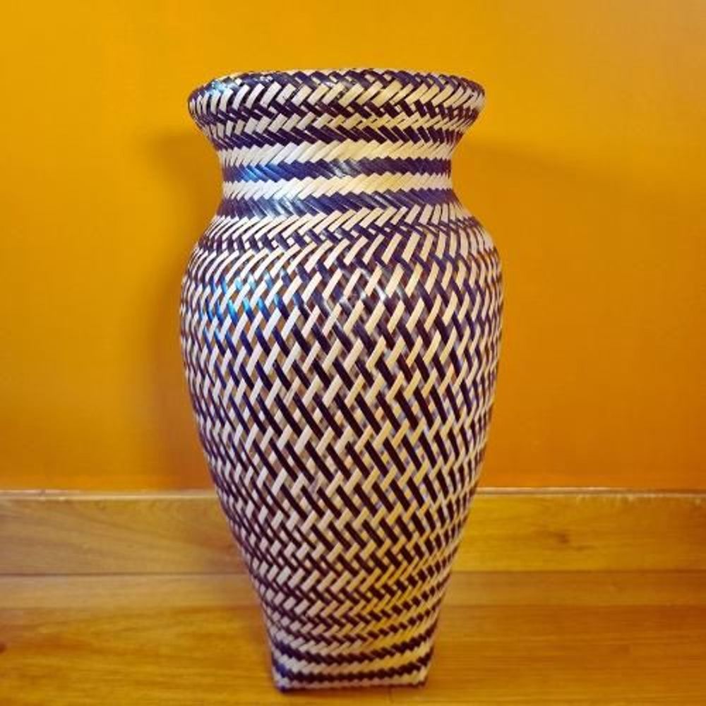Decorative objects - Baniwa Indigenous Straw Pitcher - Amazon - 45cm high - ARUH ART & DECOR