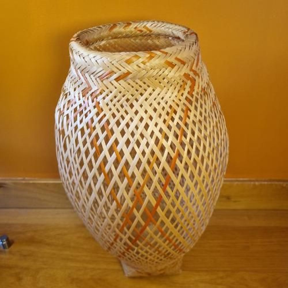 Decorative objects - Baniwa Indigenous Straw Pitcher - Amazon - 45cm high - ARUH ART & DECOR