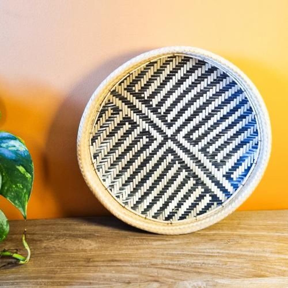 Design objects - Baniwa Ethnic Indigenous Straw Sieve - Amazon - 30cm Diameter - ARUH ART & DECOR