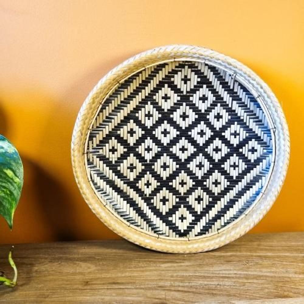 Design objects - Baniwa Ethnic Indigenous Straw Sieve - Amazon - 30cm Diameter - ARUH ART & DECOR