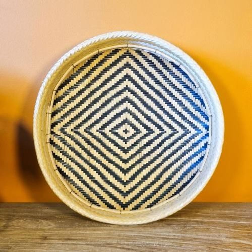 Design objects - Baniwa Ethnic Indigenous Straw Sieve - Amazon - 30cm Diameter - ARUH ART & DECOR