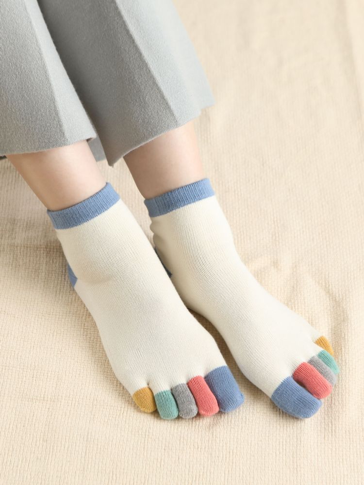 Chaussettes - Socquette 5 orteils arc-en-ciel - TABIO