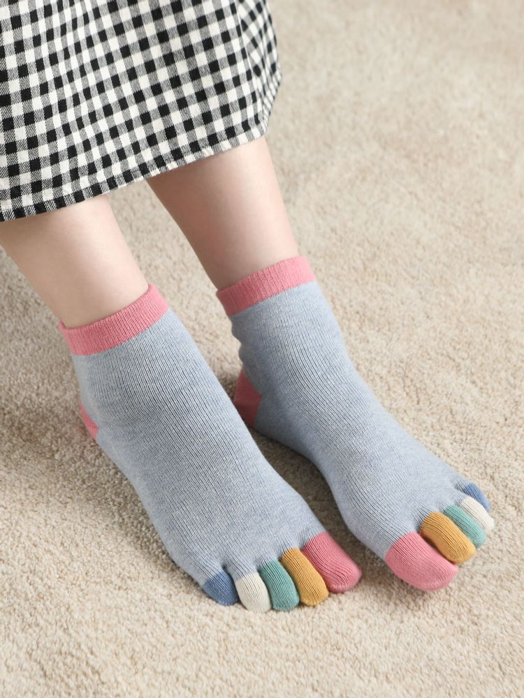 Chaussettes - Socquette 5 orteils arc-en-ciel - TABIO
