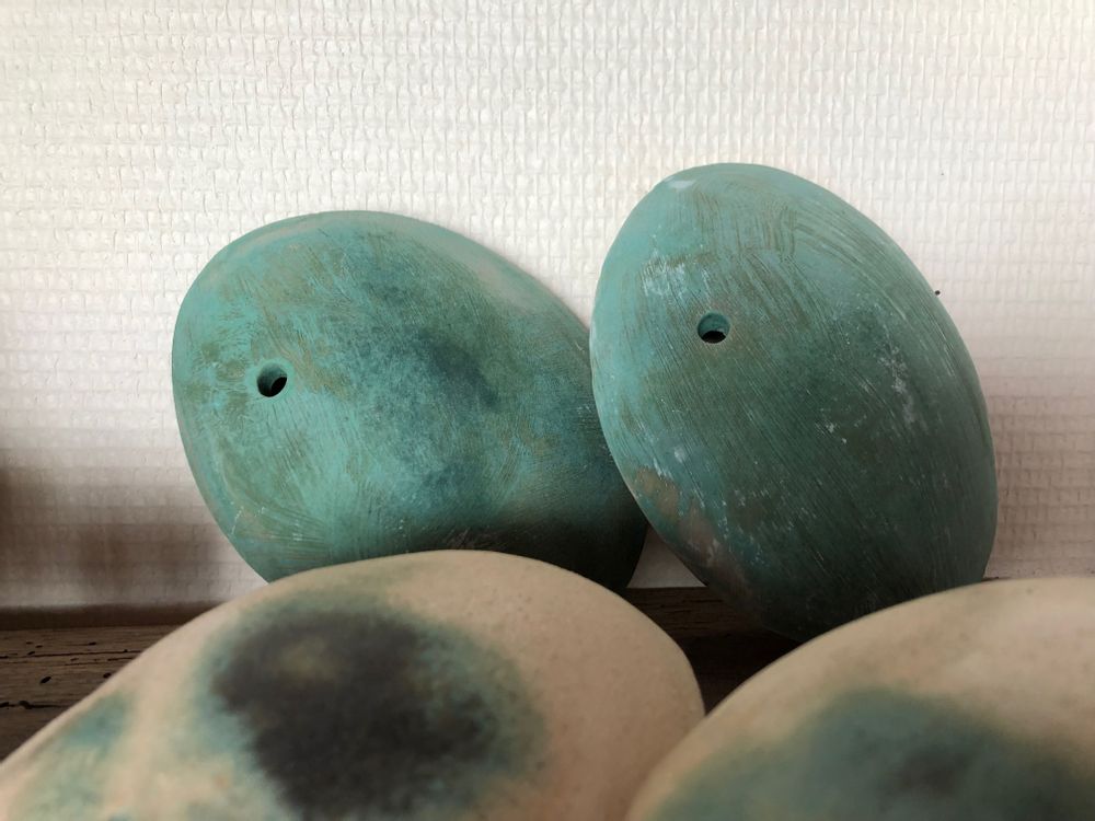 Decorative objects - Message safe - COCOON\" Almond\” - MOMENT CÉRAMIQUE