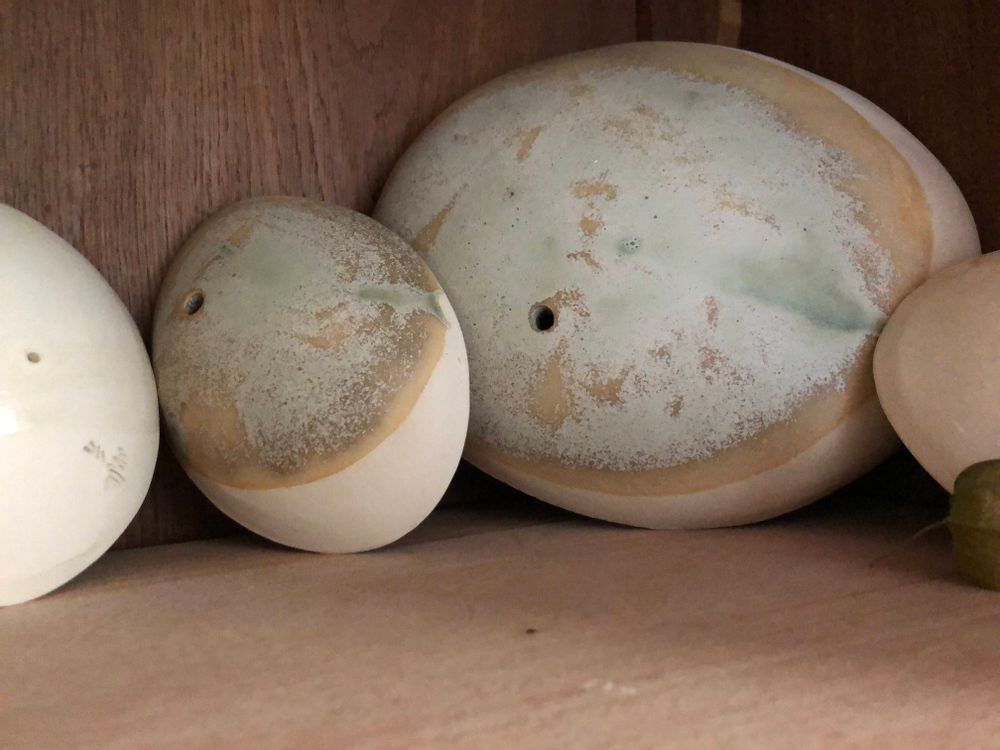 Decorative objects - Message safe - COCOON\" Foam\” - Sandstone - MOMENT CÉRAMIQUE