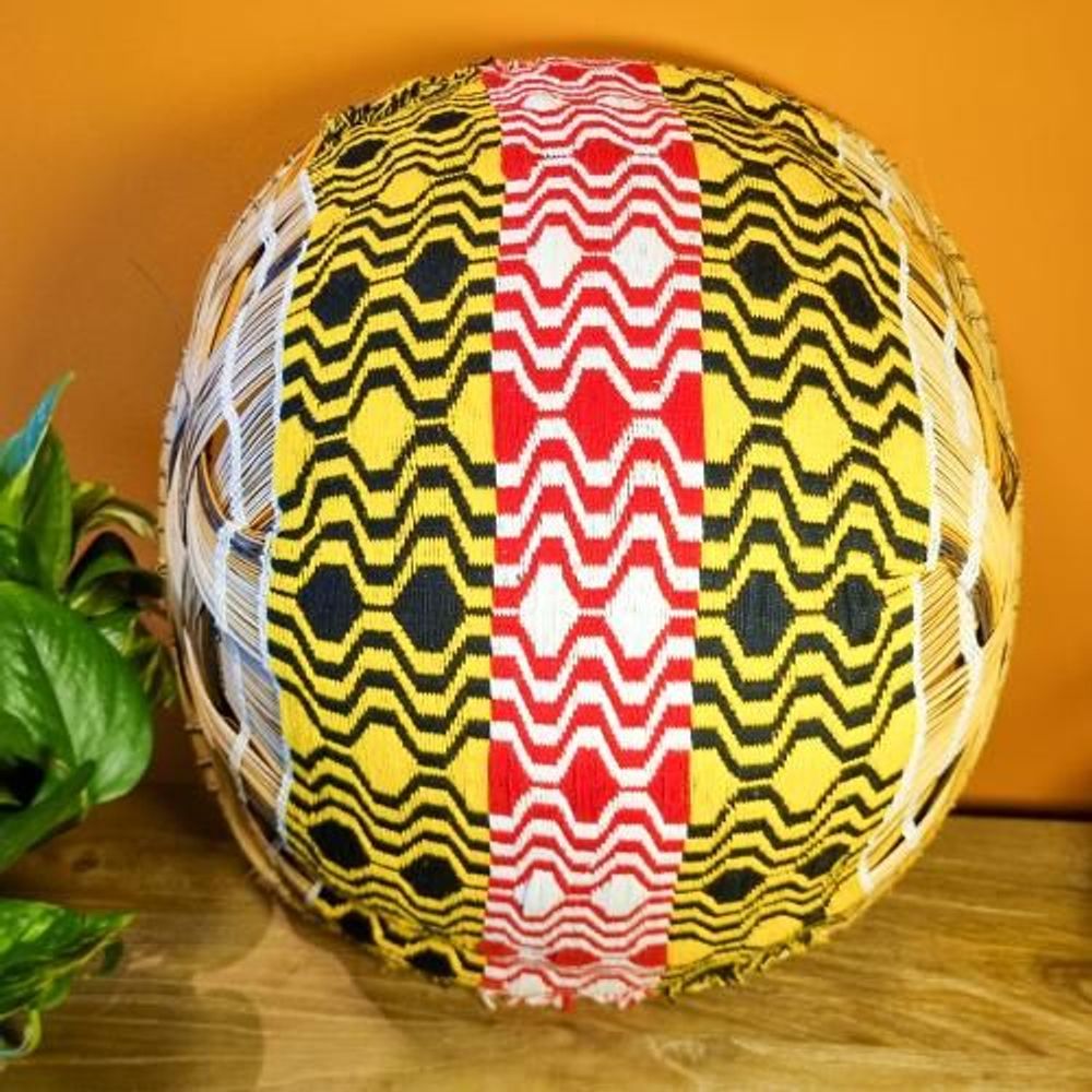 Decorative objects - Indigenous Basket "Kuño" Ethnicity Mehinako 45cm - Amazon - ARUH ART & DECOR