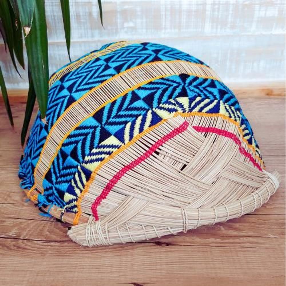 Decorative objects - Indigenous Basket "Kuño" Ethnicity Mehinako 45cm - Amazon - ARUH ART & DECOR