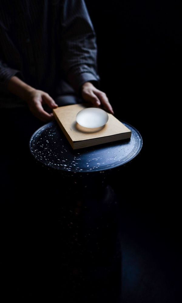 Tables de jardin - CONSTELLA SIDE TABLE - KOLLAGE BY LOWLIT