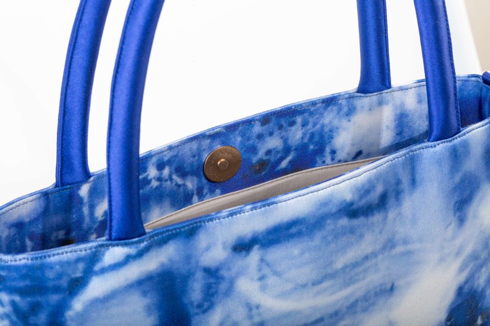 Bags and totes - Silk garden tote bag - THE ZHAI