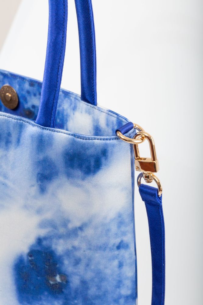 Bags and totes - Silk garden tote bag - THE ZHAI