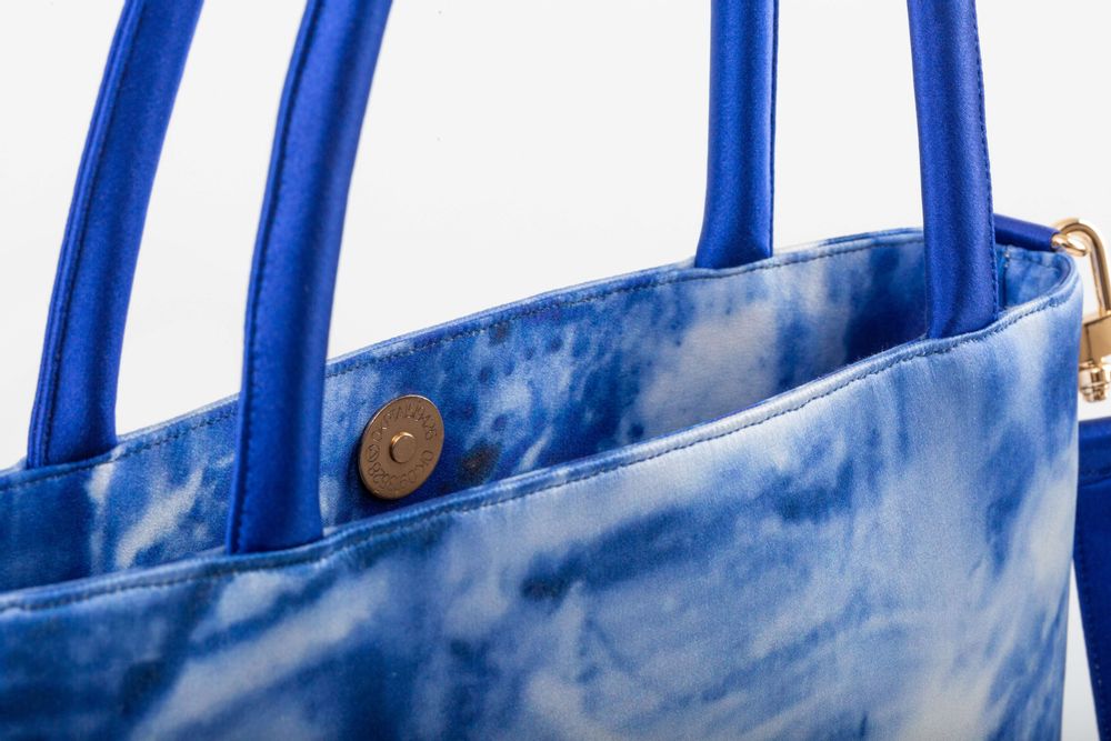 Bags and totes - Silk garden tote bag - THE ZHAI