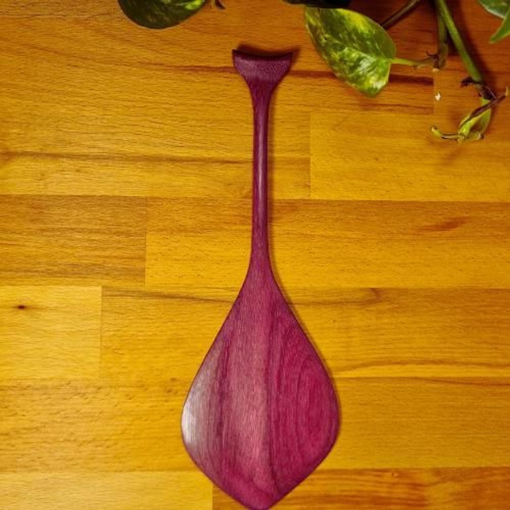 Decorative objects - Mini Indigenous Paddle Solid Hardwood 25cm - Ethnicity Baré - Amazon - ARUH ART & DECOR