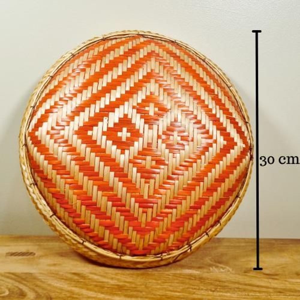 Design objects - Baniwa Ethnic Indigenous Straw Sieve - Amazon - 30cm Diameter - ARUH ART & DECOR