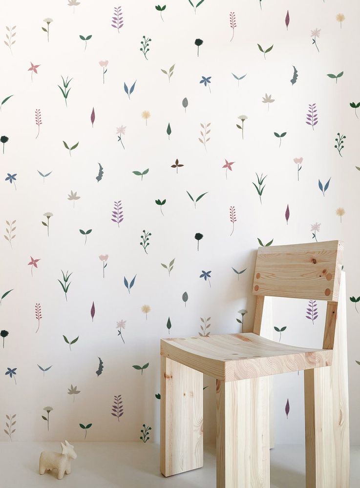 Other wall decoration - Herbarium Wallpaper - ALL THE FRUITS