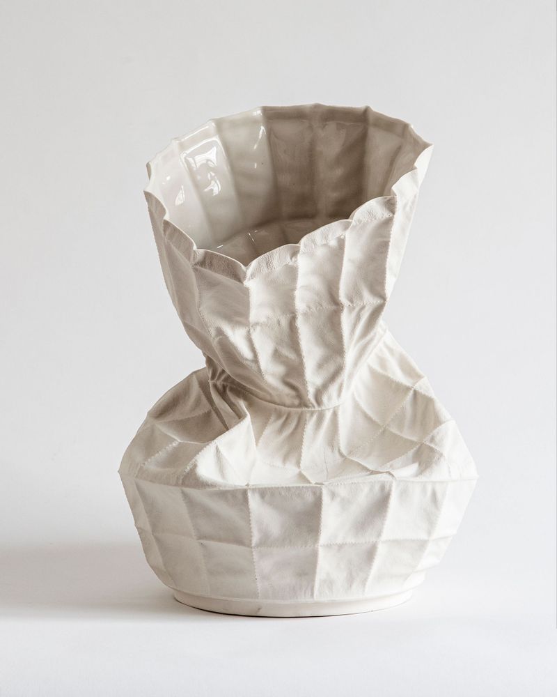 Pièces uniques - GRID WHITE - DITA COSSIO