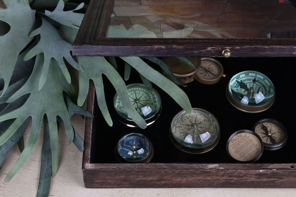 Autres objets connectés - Boussole nautique 5,5 cm - DUTCH STYLE