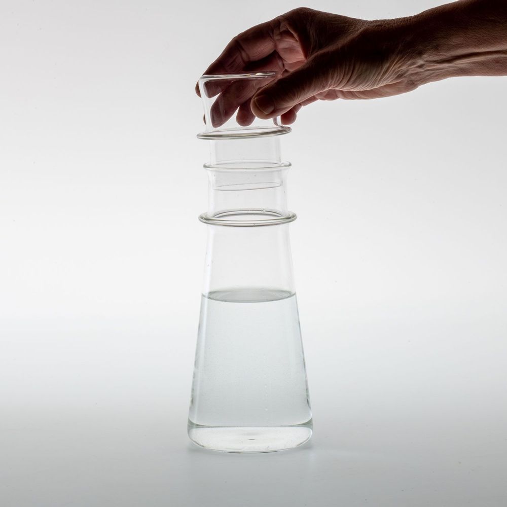 Design objects - HAT - night carafe - LAURENCE BRABANT EDITIONS