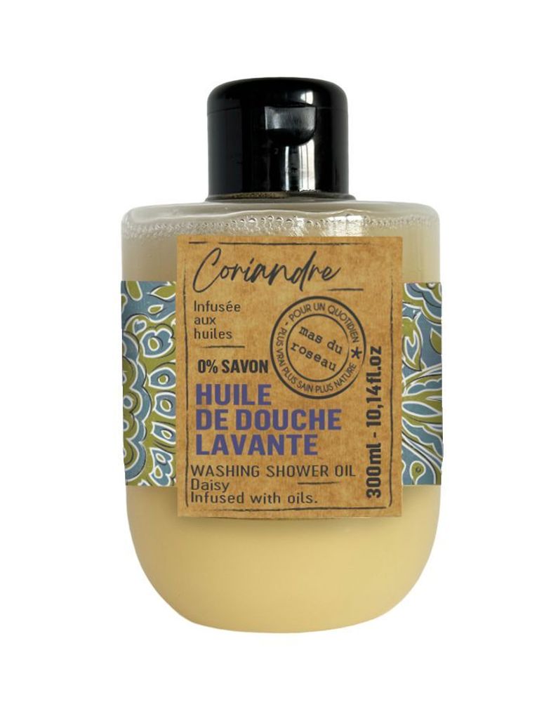 Soaps - WASHING-UP SHOWER OIL 300ML A LA PAQUERETTE - LE MAS DU ROSEAU