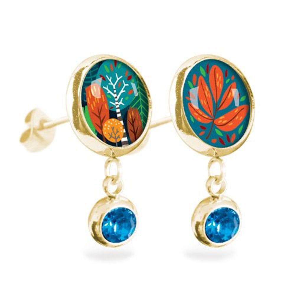 Jewelry - Rosie Arbres / Feuille - Gold - LES MINIS D'EMILIE