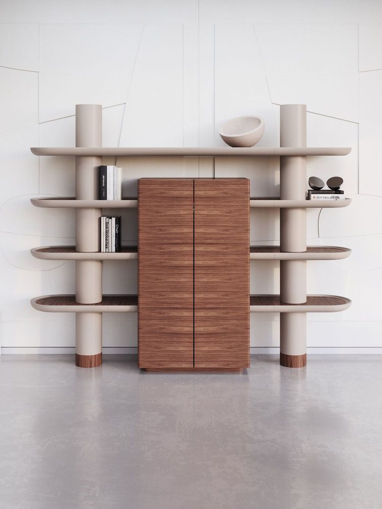 Bookshelves - Mina Int1 - ULTRAMOBILI