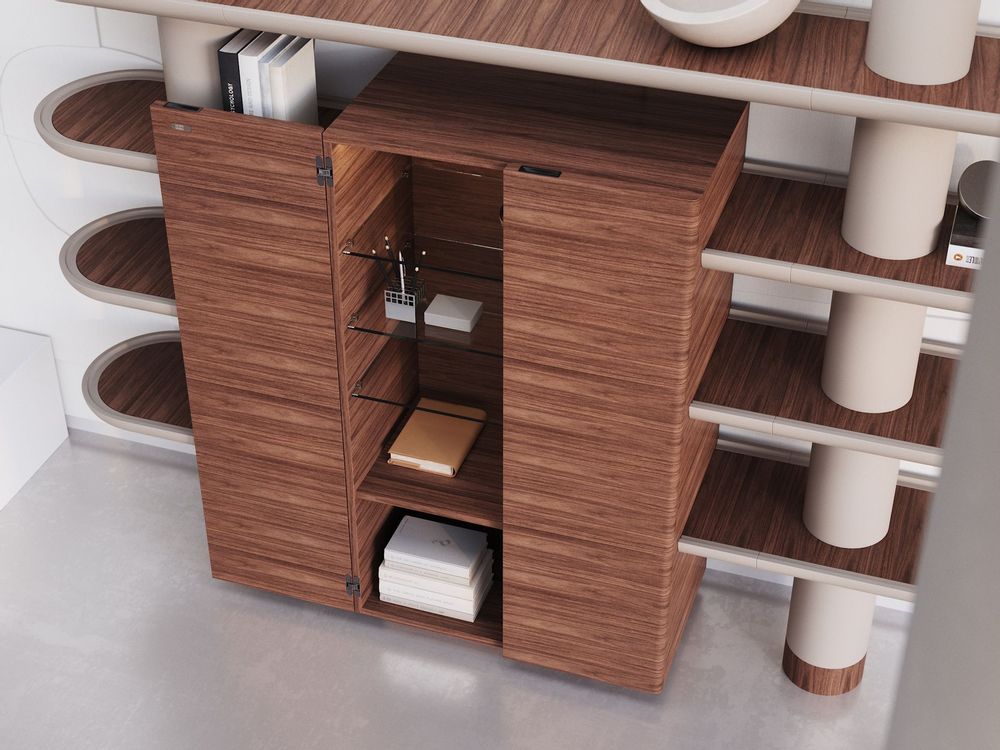 Bookshelves - Mina Int1 - ULTRAMOBILI