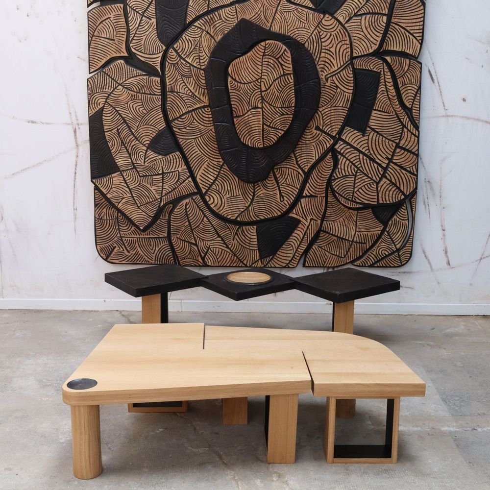 Coffee tables - Coffee table\" The assemblable\ " - THIERRY LAUDREN