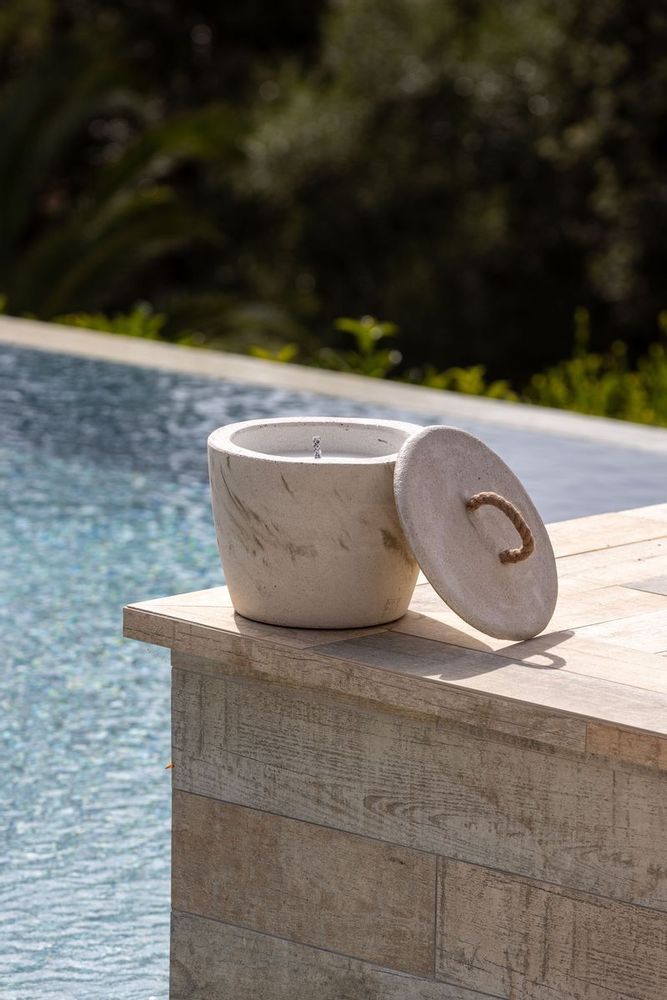 Bougies - Concrete Outdoor Candle XL - MON DADA