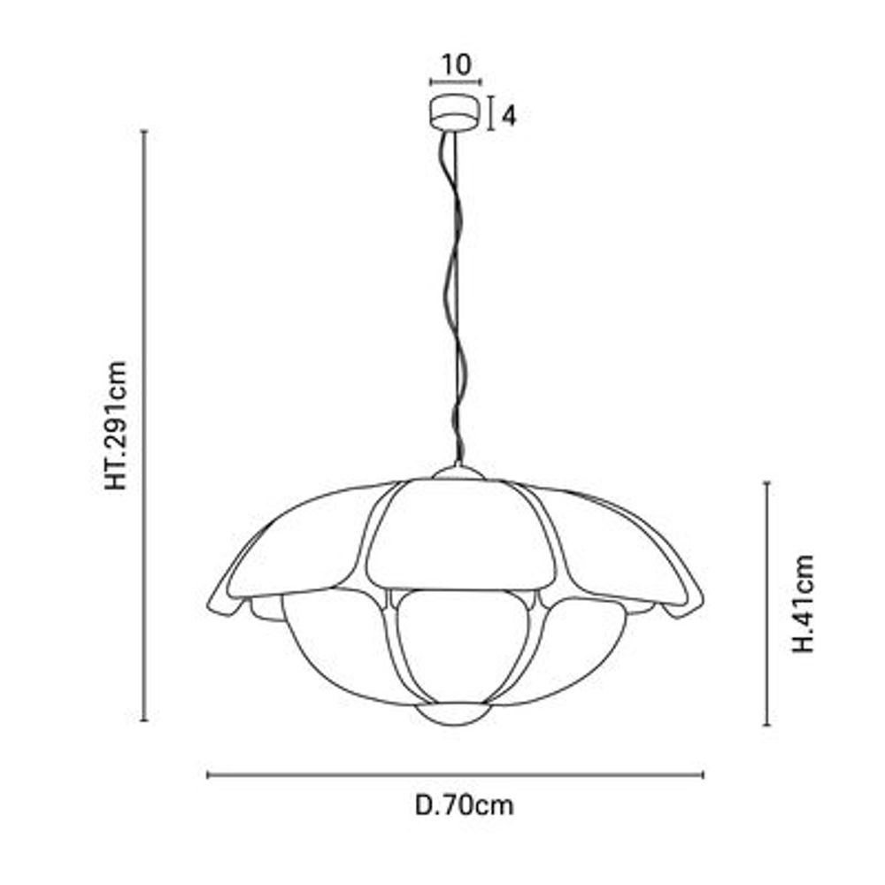 Hanging lights - COQUILLAGE 3L pendant light - MARKET SET