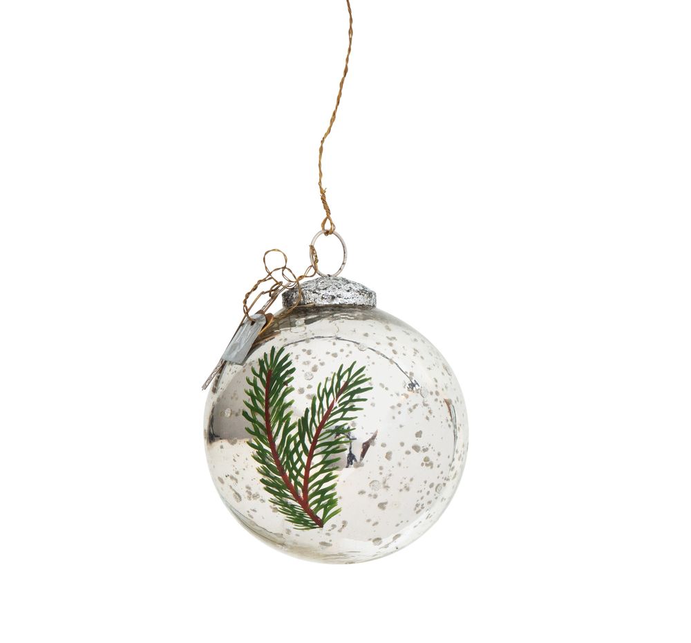 Objets de décoration - Boule en forme de brindille de pin, grande - WALTHER & CO.