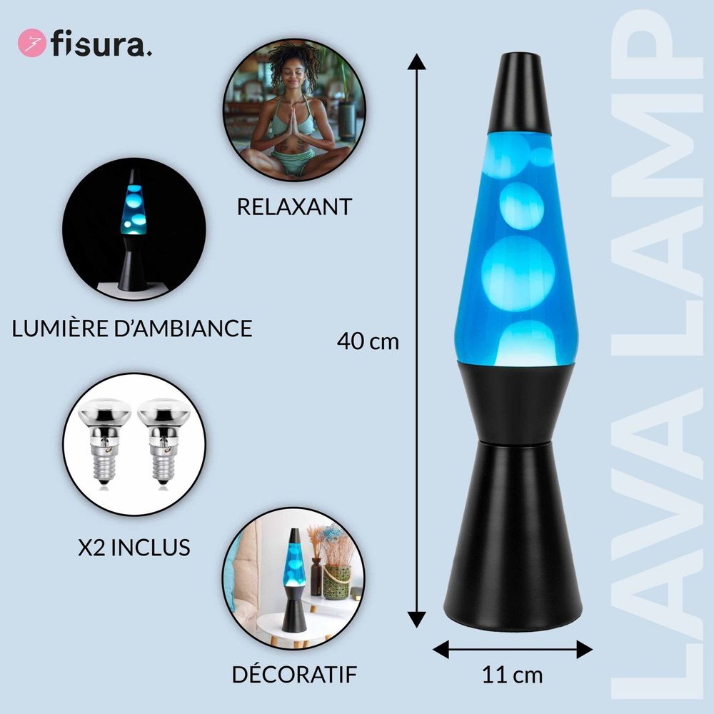 Table lamps - LAVA LAMP - BULLET - FISURA