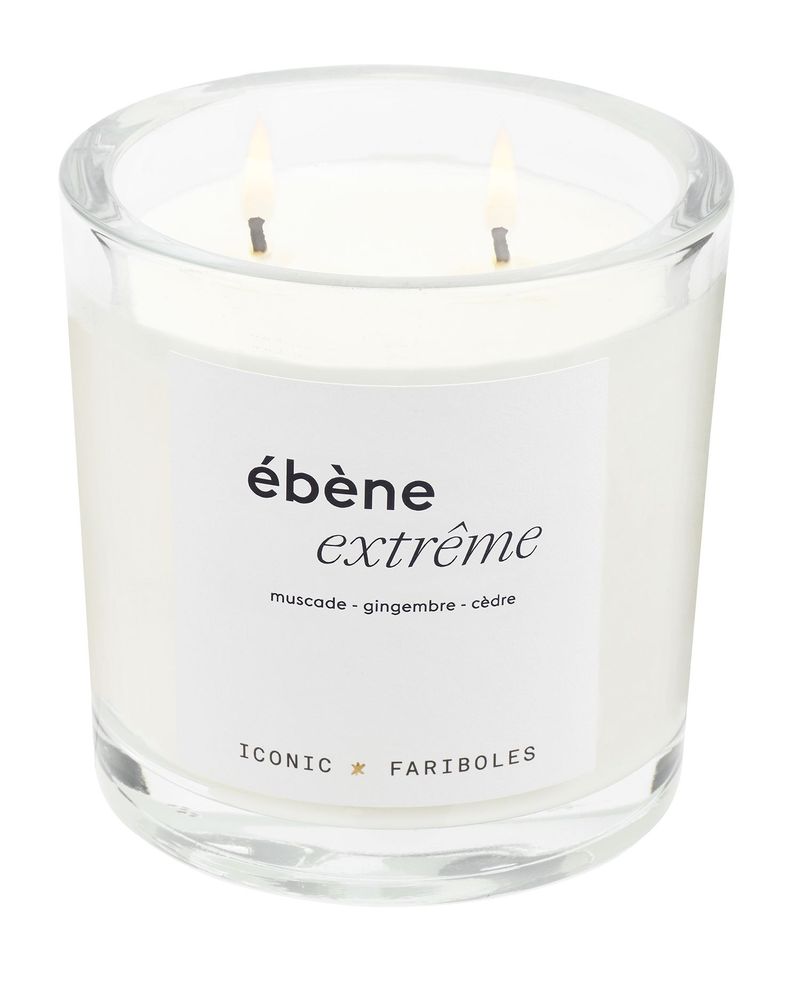 Candles - ICONIC Extreme Ebony Candle - FARIBOLES
