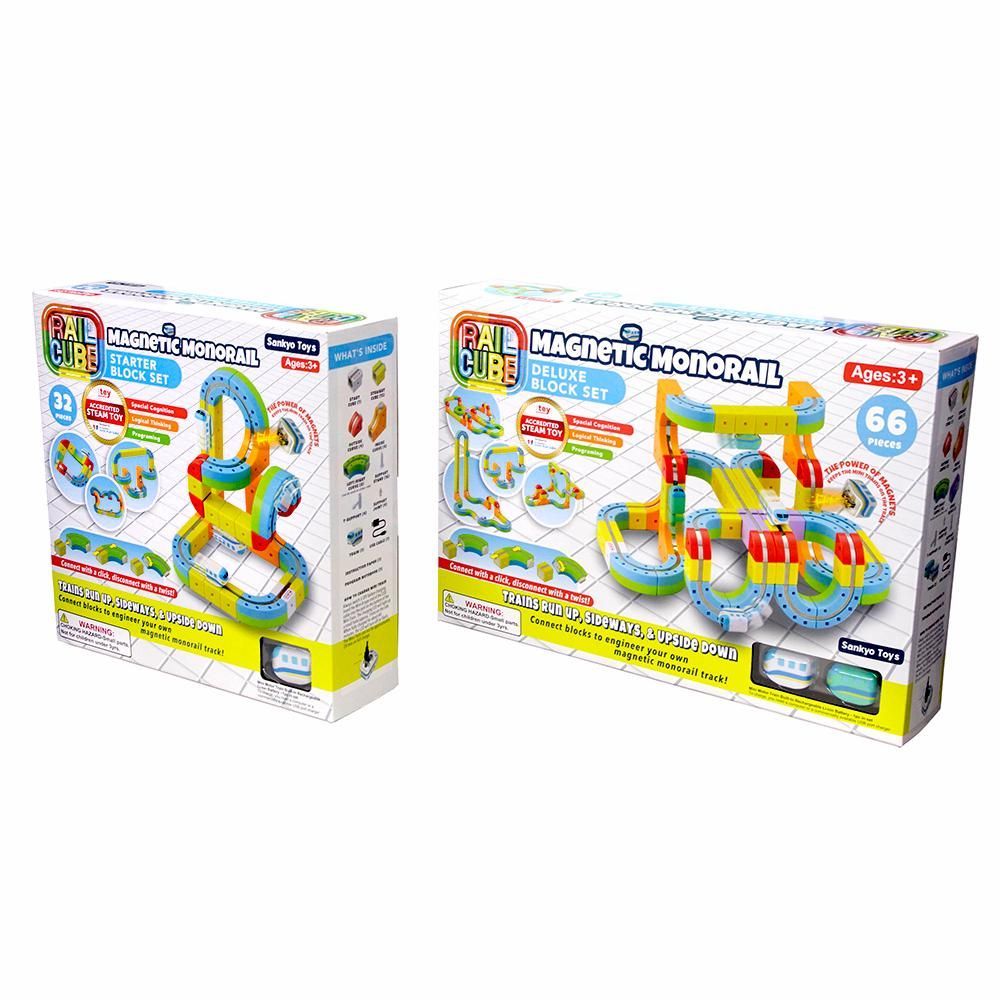 Loisirs créatifs pour enfant - Rail Cube Deluxe Set / SANKYO TOYS - ABINGPLUS