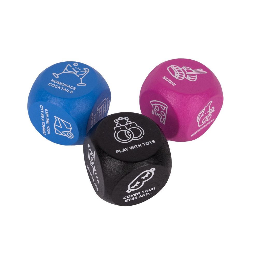Gifts - DICE SET " WHAT TO EAT” - "WHAT TO WATCH" - FISURA