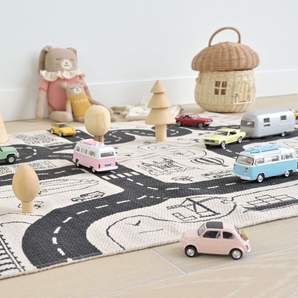 Jouets enfants - Tapis de jeu routes de France - NOREV