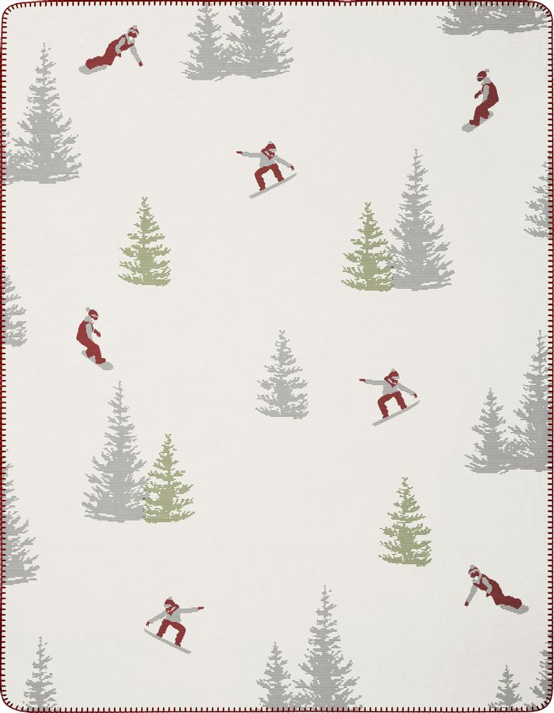 Plaids - Couverture Freestyle & Snowboarder - BIEDERLACK
