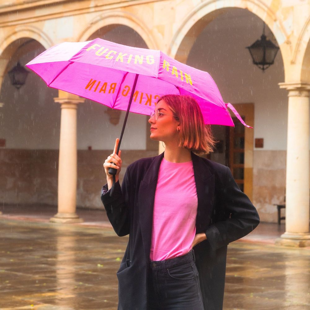 Travel accessories - FOLDING UMBRELLA - FISURA