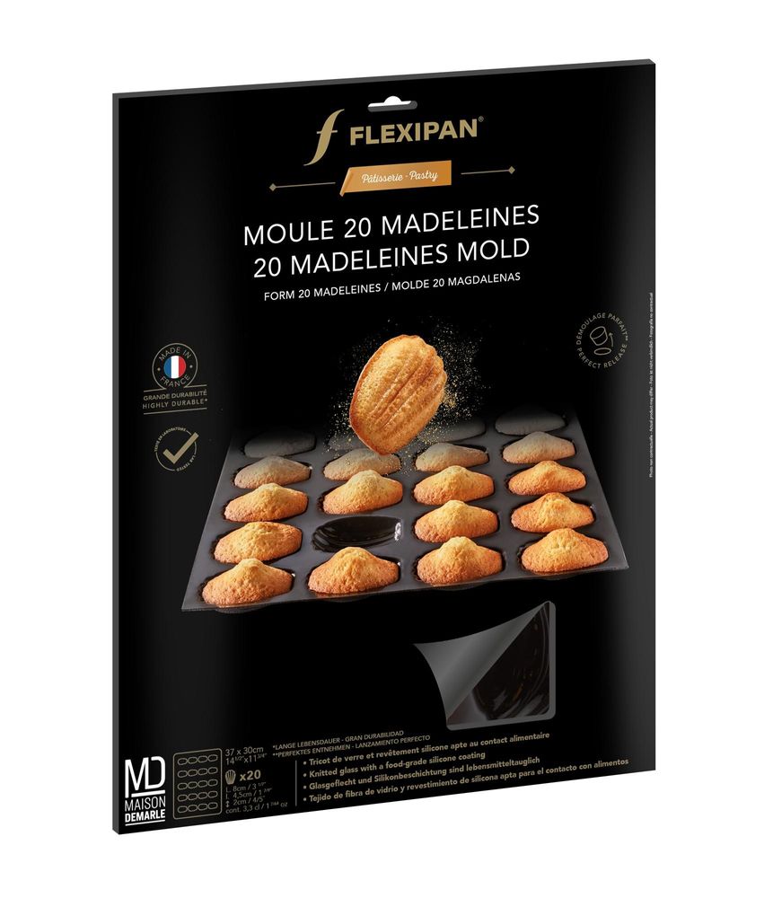 Moules - Moule 20 madeleines FLEXIPAN - MAISON DEMARLE