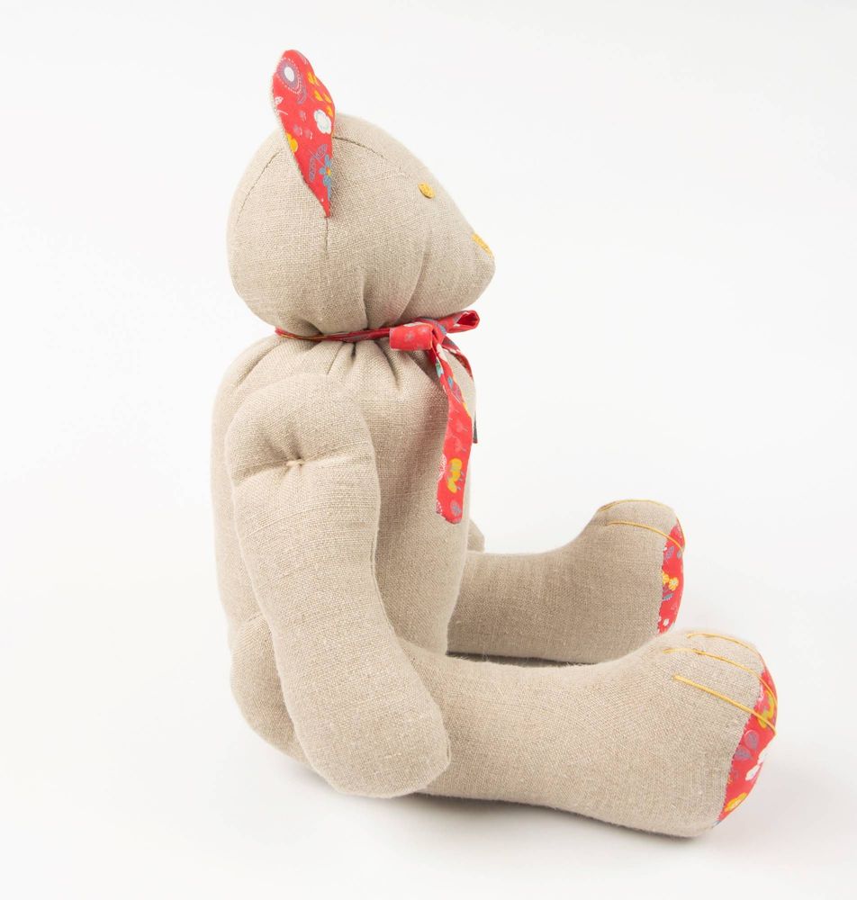 Children's decorative items - Articulated teddy bear, teddy bear, stuffed toy, children's room decor - LITTLE SIROKO