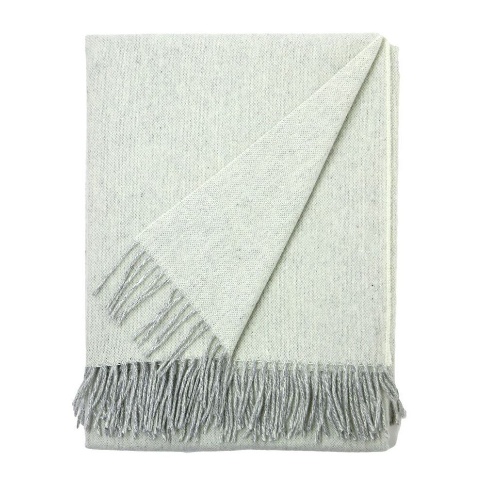Throw blankets - Pure Wool Throw | MELANGE - GIARDINO SEGRETO