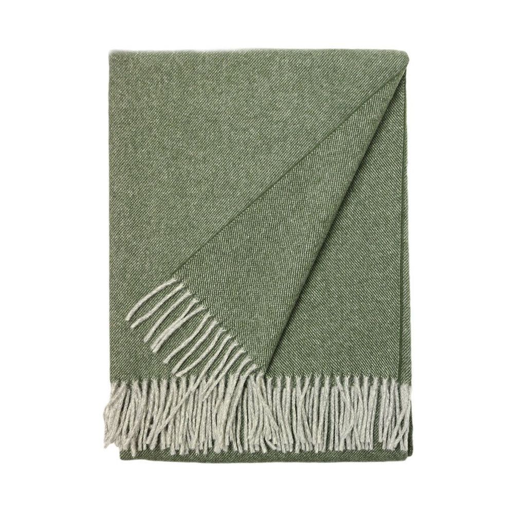 Throw blankets - Pure Wool Throw | MELANGE - GIARDINO SEGRETO