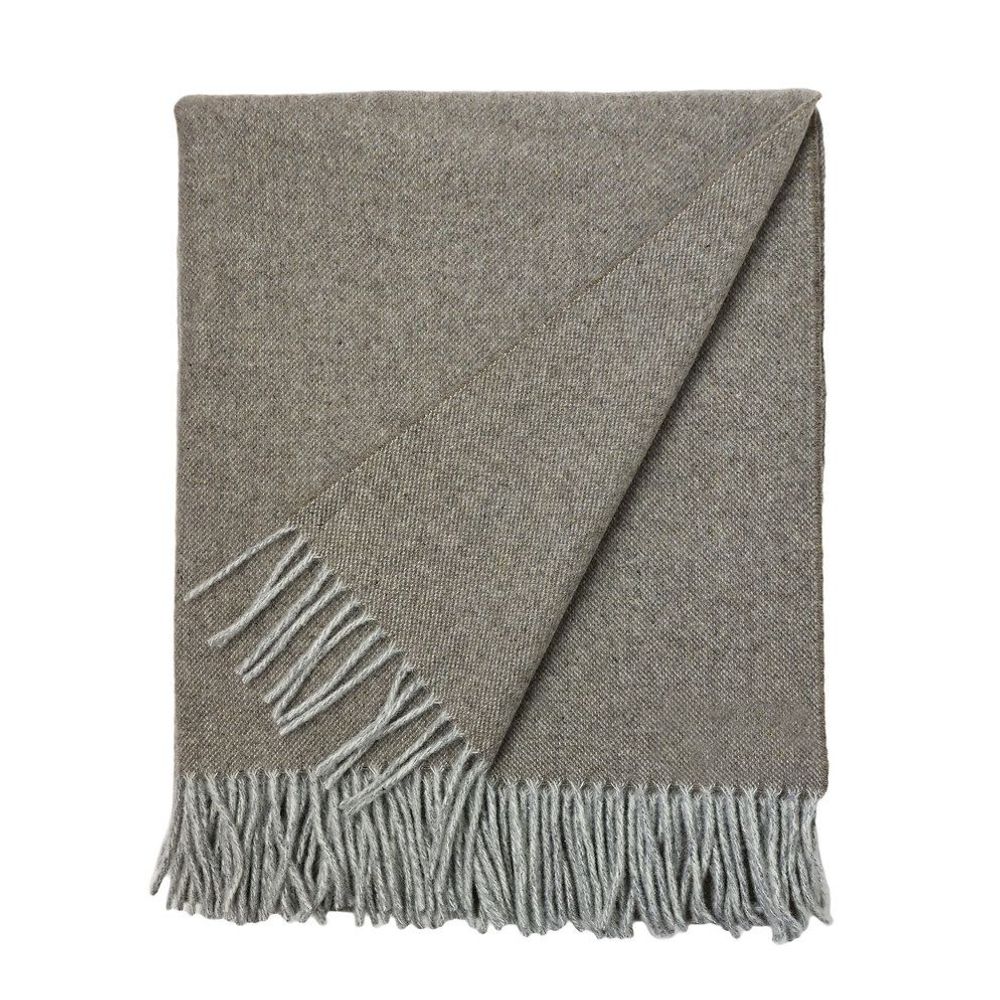 Throw blankets - Pure Wool Throw | MELANGE - GIARDINO SEGRETO
