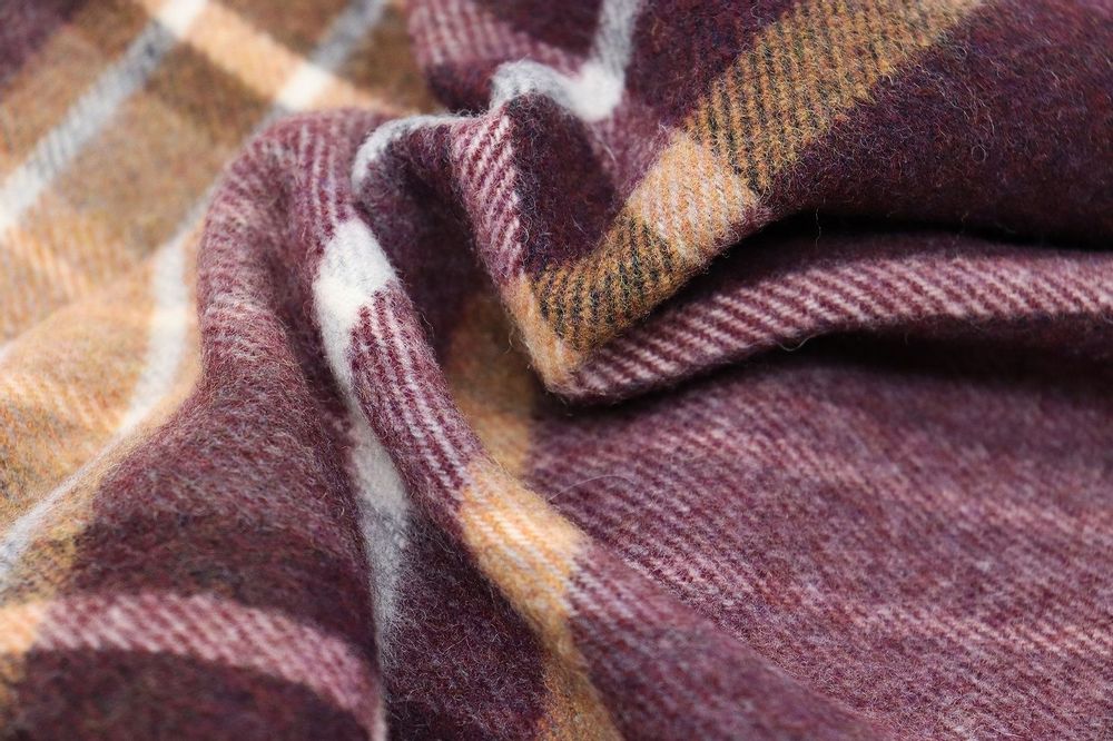 Plaids - Plaid en pure laine | SCOZZESE - GIARDINO SEGRETO