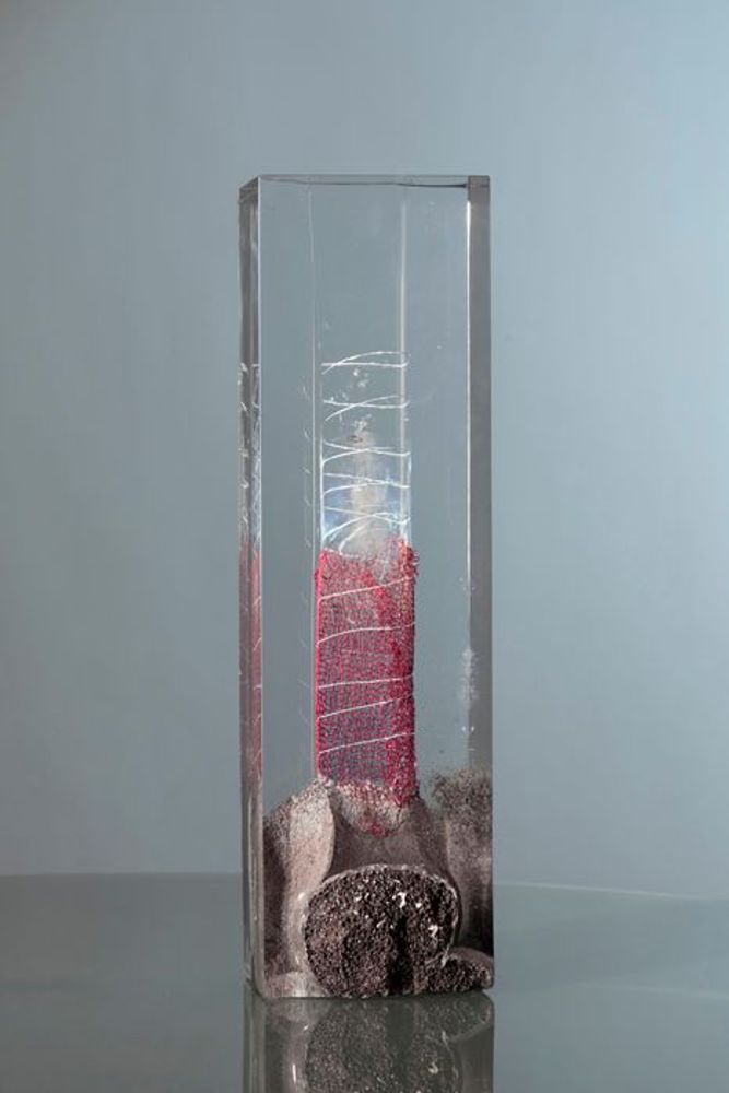 Sculptures, statuettes and miniatures - \" Elevation\” Sculpture Optical glass - JEAN-FRANÇOIS LEMAIRE