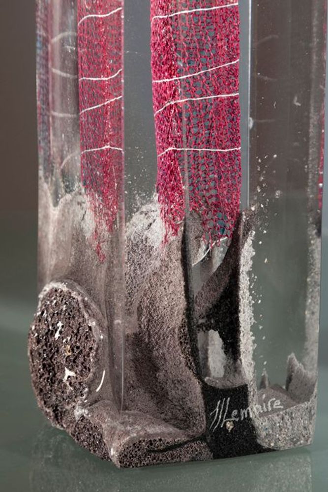 Sculptures, statuettes and miniatures - \" Elevation\” Sculpture Optical glass - JEAN-FRANÇOIS LEMAIRE