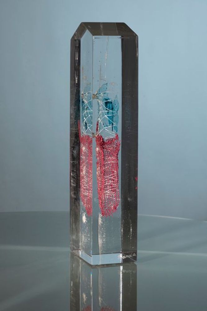 Sculptures, statuettes and miniatures - \" Elevation\” Sculpture Optical glass - JEAN-FRANÇOIS LEMAIRE