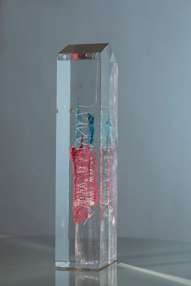 Sculptures, statuettes and miniatures - \" Elevation\” Sculpture Optical glass - JEAN-FRANÇOIS LEMAIRE