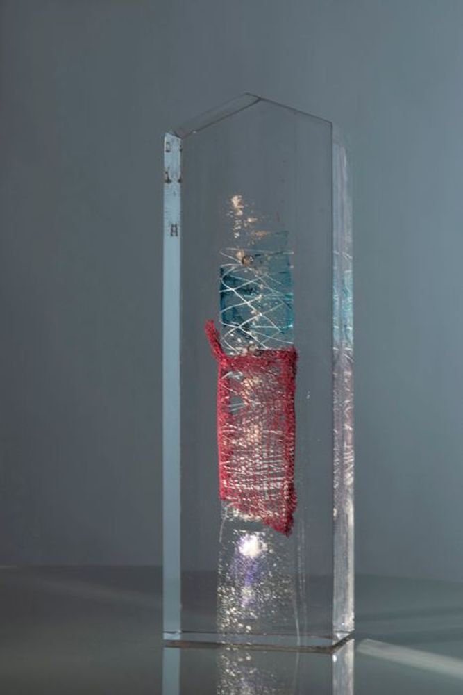 Sculptures, statuettes and miniatures - \" Elevation\” Sculpture Optical glass - JEAN-FRANÇOIS LEMAIRE